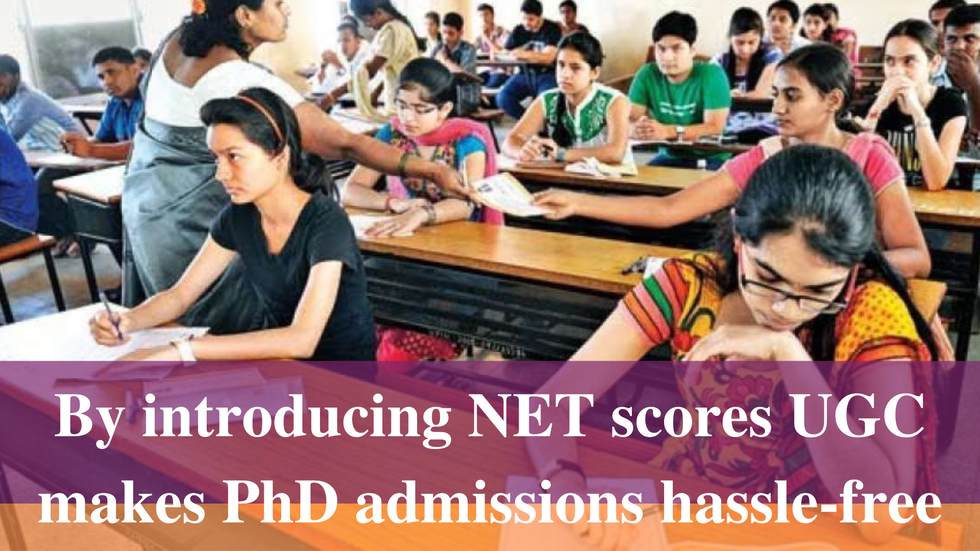 By introducing NET scores UGC makes PhD admissions hassle-free