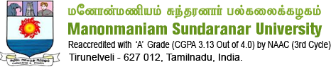 Manonmaniam Sundaranar University, Tirunelveli